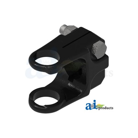 A & I Products Implement Clamp Yoke (w/ Bolt Hole & Set Screw) 3" x2" x1.5" A-807-0616